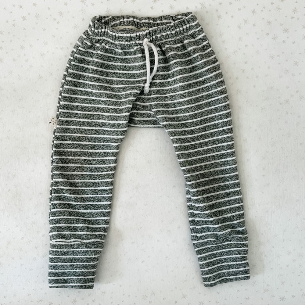 SOLD OUT Childhoods Clothing Heathered Evergreen Gusset Pants